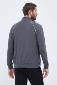 Кофта лаунж BOSS колір сірий меланж (3282125)