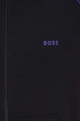 Кофта лаунж BOSS колір чорний меланж