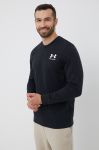Кофта Under Armour 1370404 чоловіча колір чорний однотонна Кофта Under Armour 1370404 чоловіча колір чорний однотонна