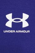 Кофта Under Armour чоловіча колір фіолетовий з капюшоном з принтом (3080552)
