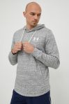 Кофта Under Armour 1370401 чоловіча колір сірий з принтом