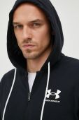 Кофта Under Armour чоловіча колір чорний однотонна (2450487)