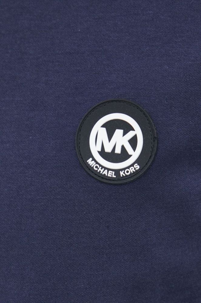 Кофта Michael Kors чоловіча колір синій з аплікацією (2144765) фото 5