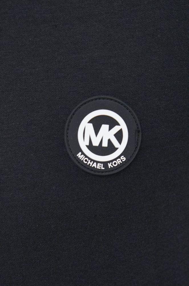 Кофта Michael Kors чоловіча колір чорний з аплікацією (2144738) фото 5