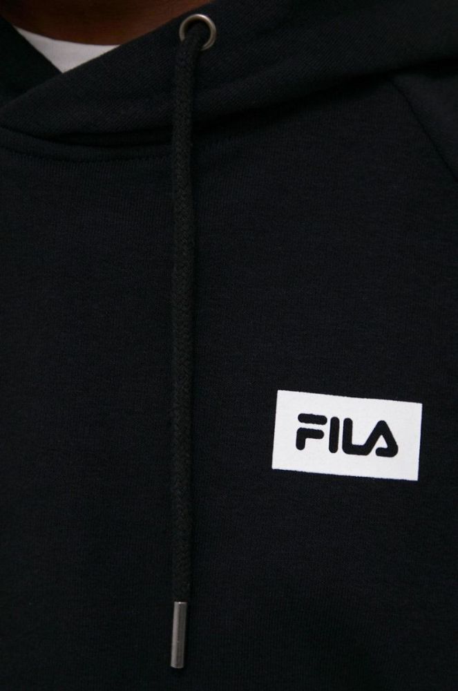 Кофта Fila чоловіча колір чорний з принтом (2088752) фото 5