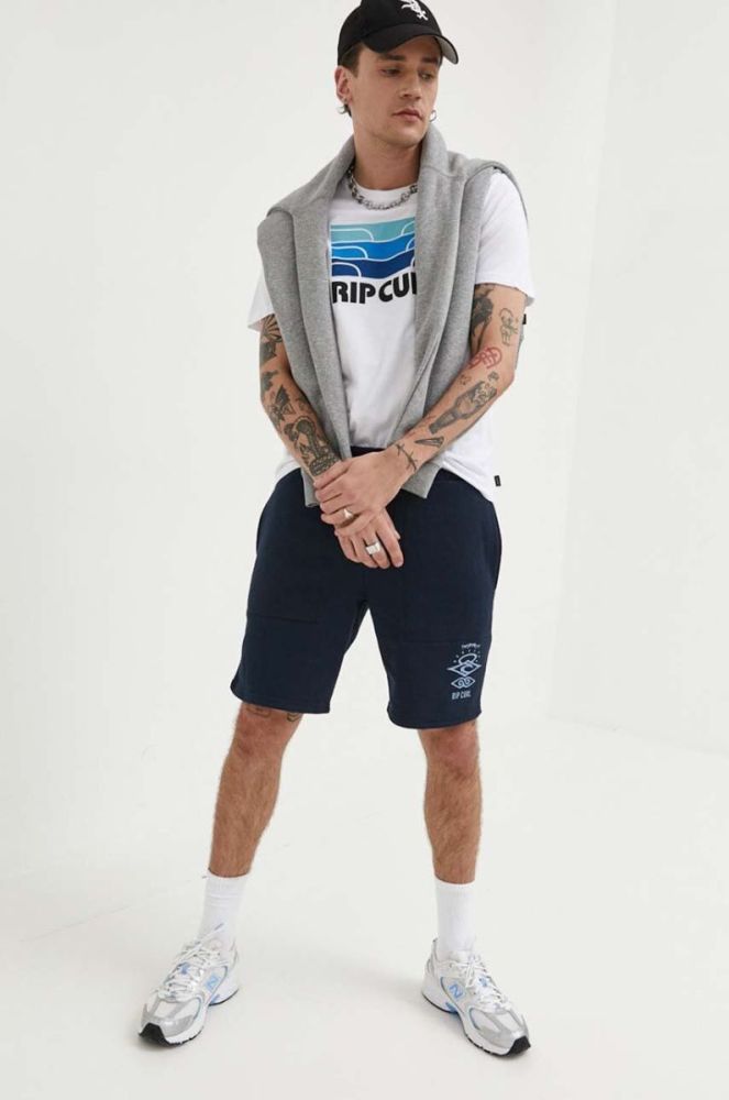 Кофта Rip Curl чоловіча колір чорний з принтом (3206210) фото 4