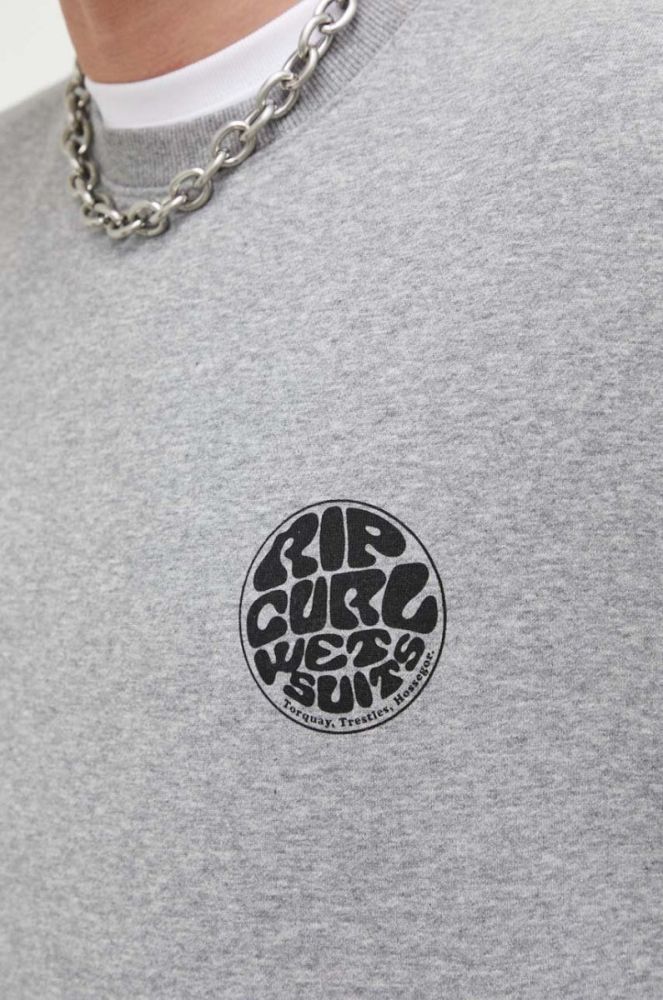 Кофта Rip Curl чоловіча колір чорний з принтом (3206210) фото 5