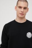 Кофта Rip Curl чоловіча колір чорний з принтом (2225494)
