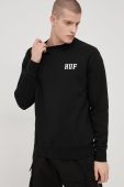 Кофта HUF чоловіча колір чорний з принтом (2416242)