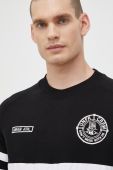 Бавовняна кофта Unfair Athletics чоловіча колір чорний з аплікацією (2456705)