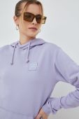 Кофта Fila колір фіолетовий однотонна (2108155)