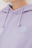 Кофта Fila колір фіолетовий однотонна (2108155)