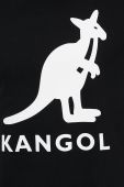 Бавовняна кофта Kangol колір чорний з принтом KLEU003-99 (2227895)