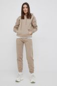 Бавовняна кофта Arkk Copenhagen колір бежевий однотонна (2215211)