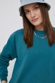 Бавовняна кофта Arkk Copenhagen колір зелений однотонна (2215226)