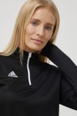 Тренувальна кофта adidas Performance Entrada 22 H57541 жіноча колір чорний однотонна