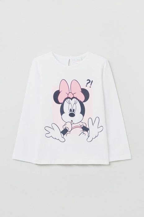 Дитячий лонгслів OVS колір білий (2199153) Дитячий лонгслів OVS колір білий (2199153)