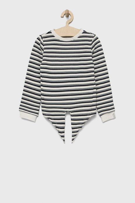 Дитячий бавовняний лонгслів Tom Tailor колір синій Дитячий бавовняний лонгслів Tom Tailor колір синій