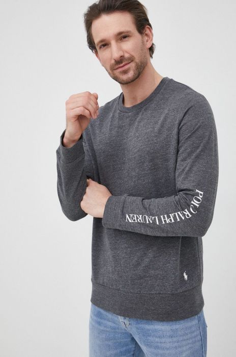 Кофта Polo Ralph Lauren колір сірий меланж