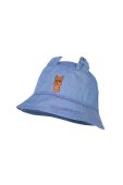 Дитячий капелюх Jamiks з бавовни колір блакитний