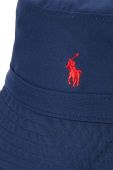 Дитячий капелюх Polo Ralph Lauren колір синій