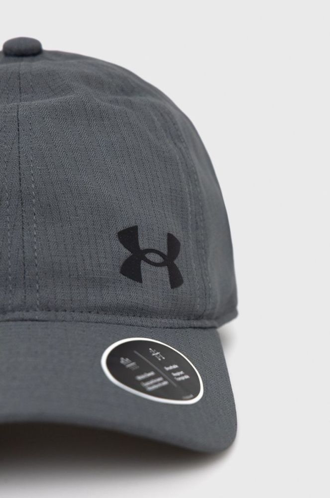 Дитяча кепка Under Armour 1369792 колір сірий однотонна фото 3
