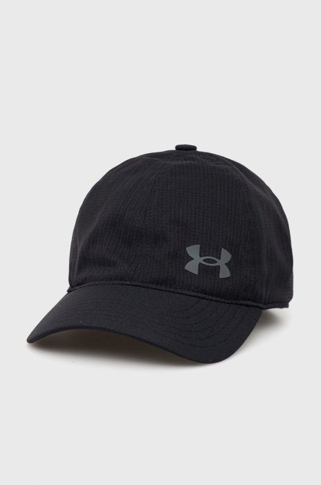 Дитяча кепка Under Armour 1369792 колір чорний однотонна Дитяча кепка Under Armour 1369792 колір чорний однотонна