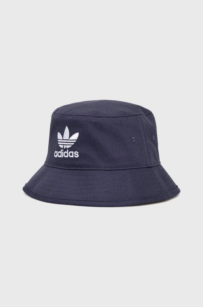 Бавовняний капелюх adidas Originals HD9710.D колір синій з бавовни HD9710.D-SHANAV