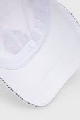 Бавовняна кепка Pepe Jeans Clara Cap колір білий однотонна