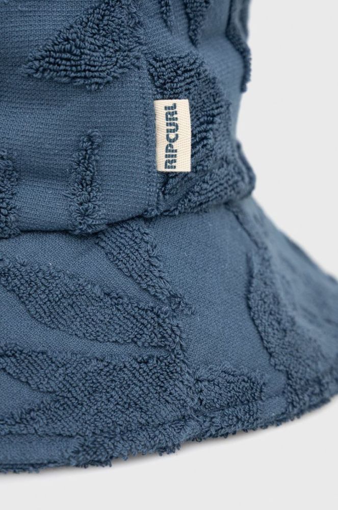 Капелюх Rip Curl з бавовни колір блакитний фото 2