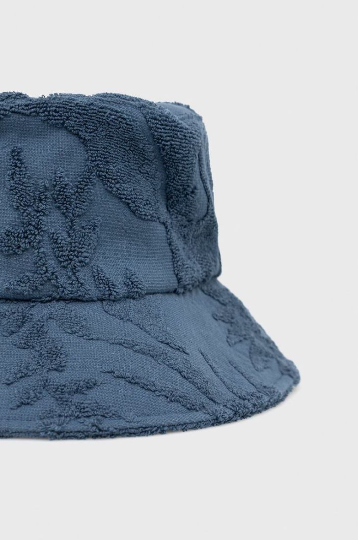 Капелюх Rip Curl з бавовни колір блакитний
