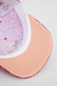 Дитяча кепка Femi Stories колір рожевий візерунок