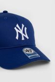Дитяча кепка 47brand з аплікацією колір блакитний