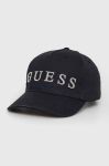 Кепка Guess колір чорний візерунок (2942174)