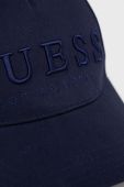 Кепка Guess візерунок колір темно-синій