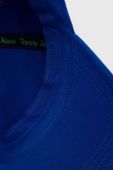 Бавовняна бейсболка Tommy Jeans з аплікацією колір блакитний (2973085)