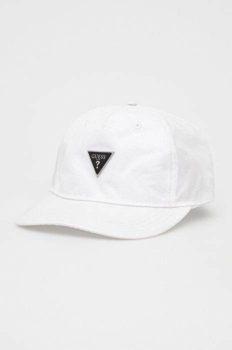 Кепка Guess колір білий з аплікацією (2193315)