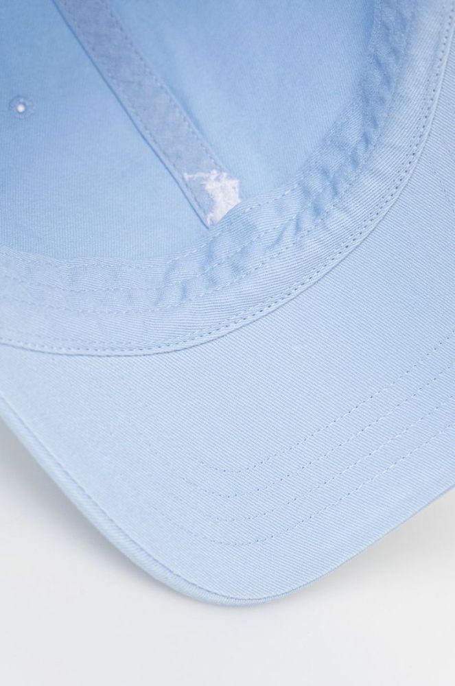 Бавовняна кепка Polo Ralph Lauren з аплікацією колір блакитний фото 3