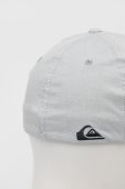 Кепка Quiksilver колір сірий однотонна