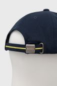 Кепка BOSS Boss Athleisure колір синій з аплікацією