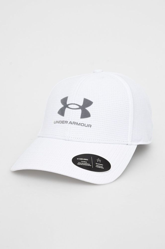 Кепка Under Armour 1361529 колір білий з принтом