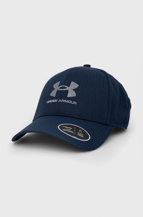 Кепка Under Armour 1361529 колір синій з принтом
