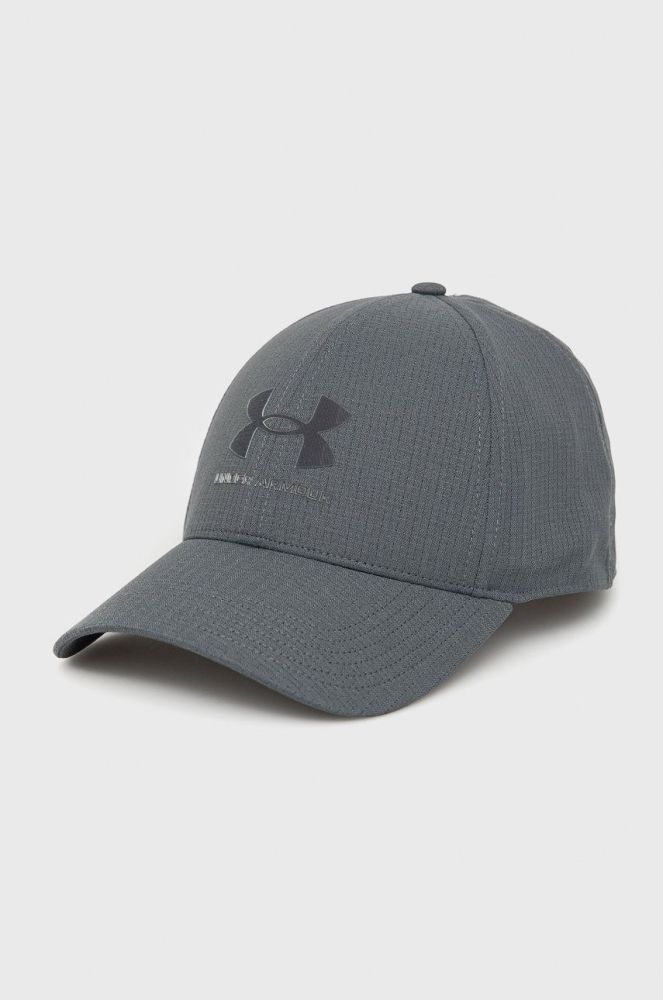 Кепка Under Armour 1361529 колір сірий з принтом