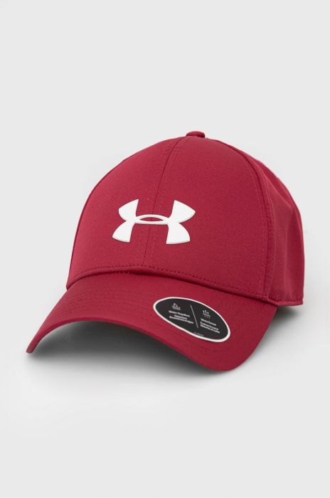 Кепка Under Armour 1369781 колір бордовий однотонна 1369781-001