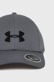 Кепка Under Armour 1369781 колір сірий однотонна 1369781-001