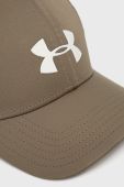 Кепка Under Armour колір зелений однотонна 1369781-001