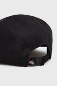 Кепка Dickies колір чорний однотонна DK0A4XC1BLK-BLACK