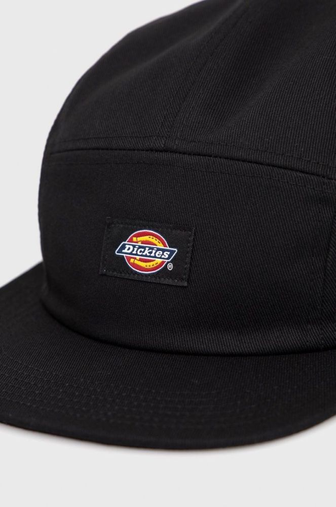 Кепка Dickies колір чорний однотонна DK0A4XC1BLK-BLACK фото 3
