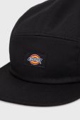 Кепка Dickies колір чорний однотонна DK0A4XC1BLK-BLACK