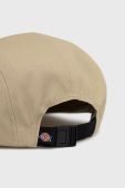 Кепка Dickies колір зелений однотонна DK0A4XC1KHK-KHAKI